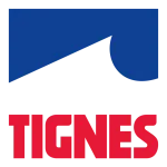 An image of the Tignes resort logo